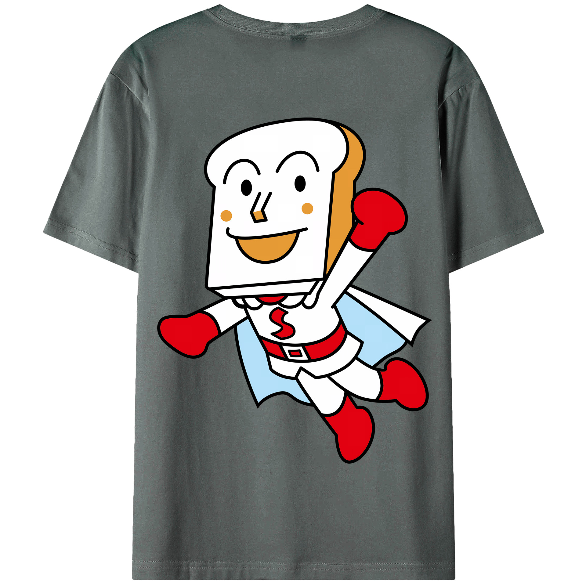 （画像用） アンパンマン Anpanman 綿100％半袖Tシャツ（背面プリント）